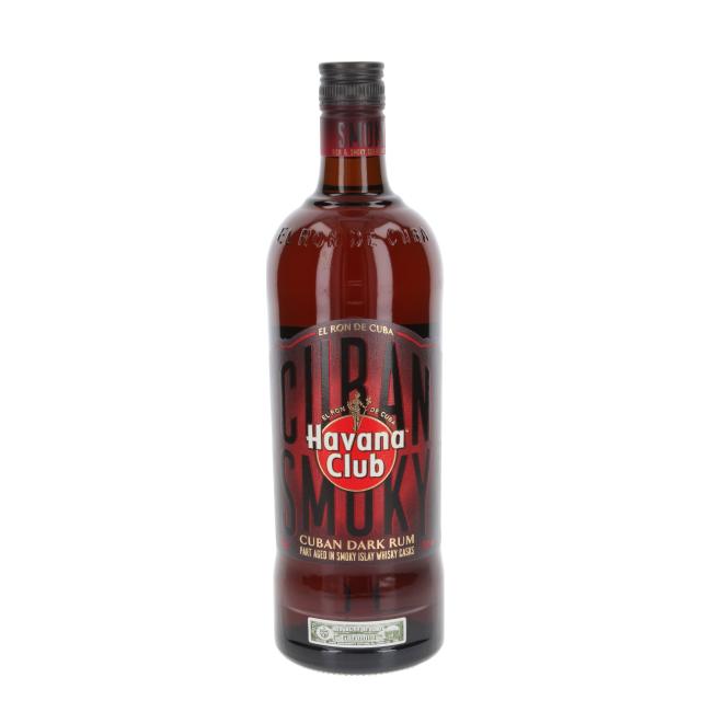 Havana Club Cuban Smoky Dark Rum - 1 litre 