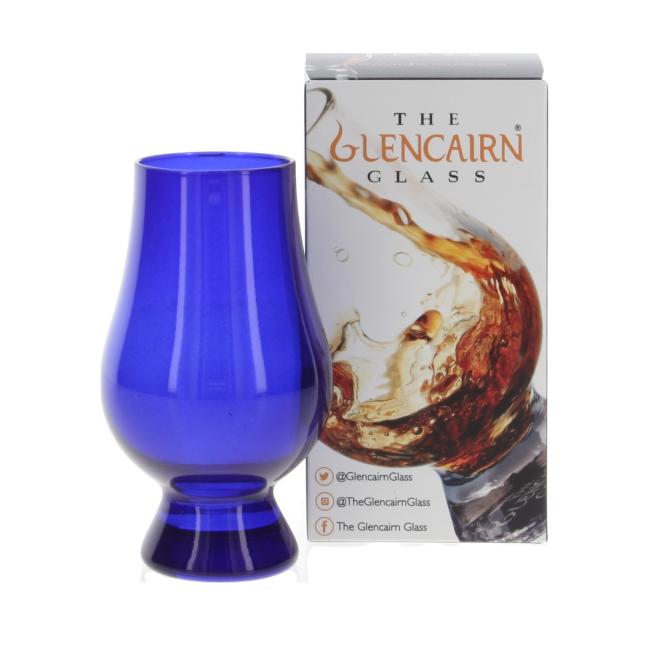 Glas Glencairn blau, einzeln 