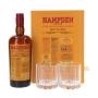 Hampden Estate Rum HLCF with 2 glasses 4 Jahre