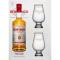 Benromach with 2 glasses 