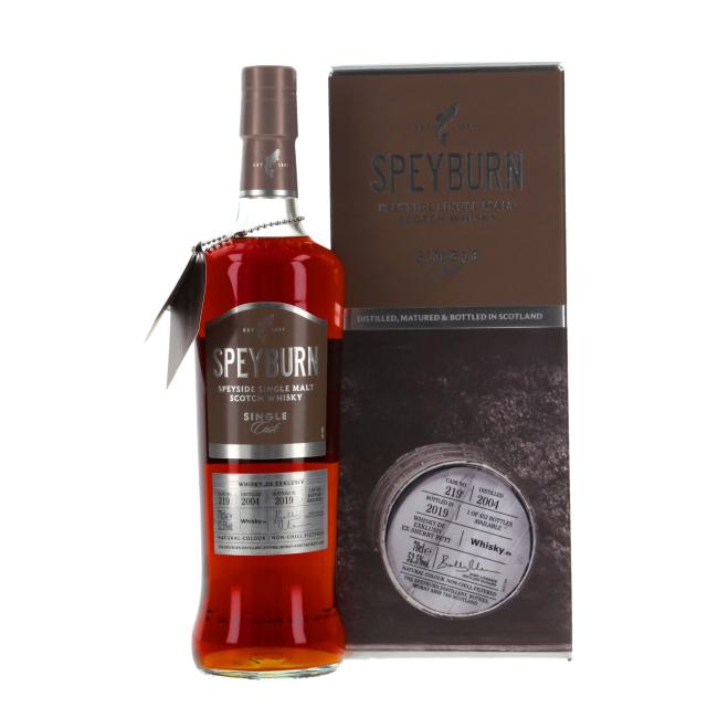 Miniatur Speyburn Single Cask Sherry 'Whisky.de exklusiv' 