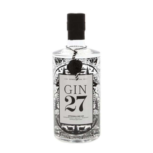 Miniatur Gin 27 - Appenzell Dry Gin 
