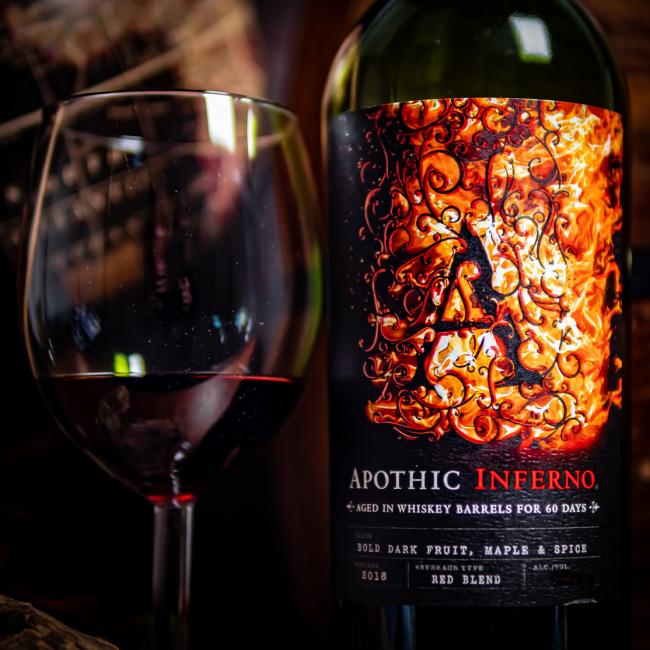 Apothic Inferno - Wine matured in a whiskey barrel 