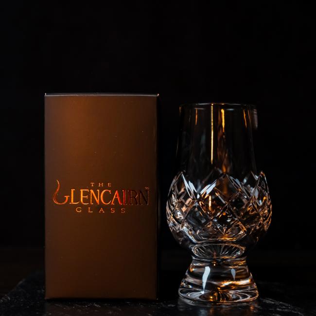 Crystal glass Glencairn cut 