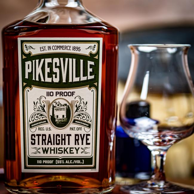 Pikesville Straight Rye 110 Proof 