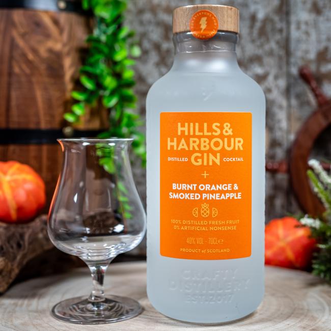 Hills & Harbour Distilled Gin Cocktail (Burnt Orange & Pineapple) 
