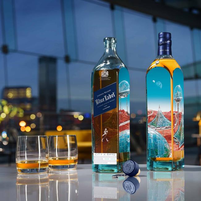 Johnnie Walker Blue Label - Cities of the Future - Mars 2220 