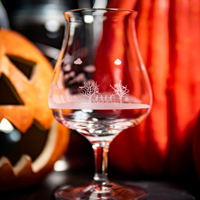 Kristallglas Whisky.de Halloween/Herbst 
