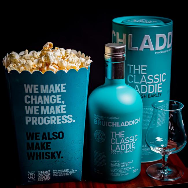 Bruichladdich The Classic Laddie inkl. gratis Popcorn 