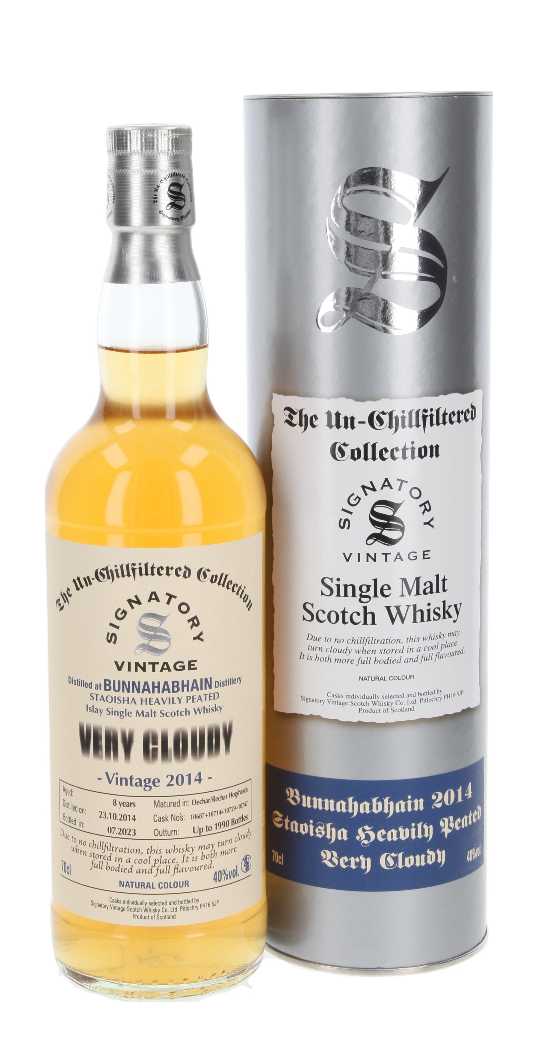 Very » Whisky.de 8 Zum Jahre Staoisha Bunnahabhain Cloudy 2014/2023 | Online-Shop