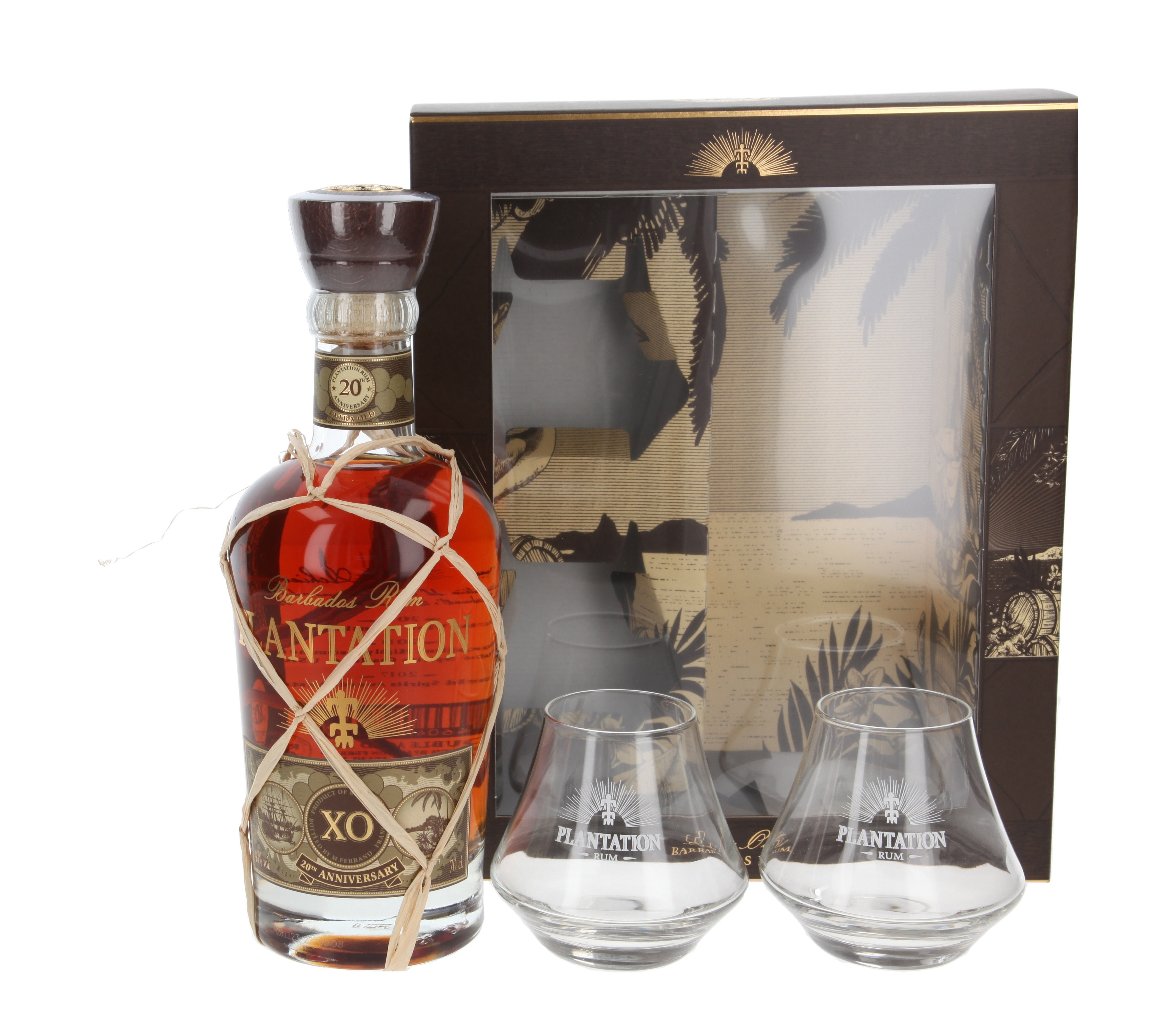 Plantation Rum Barbados XO 20th Anniversary mit Glas | Whisky.de Österreich  » Zum Online-Shop